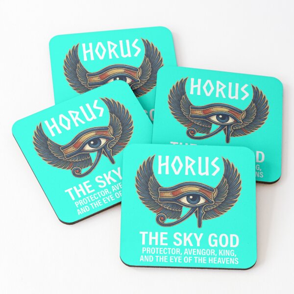 Item preview, Horus The Sky God | Eye of Horus Ancient Egyptian Protector designed and sold by Queen Cleopatra.