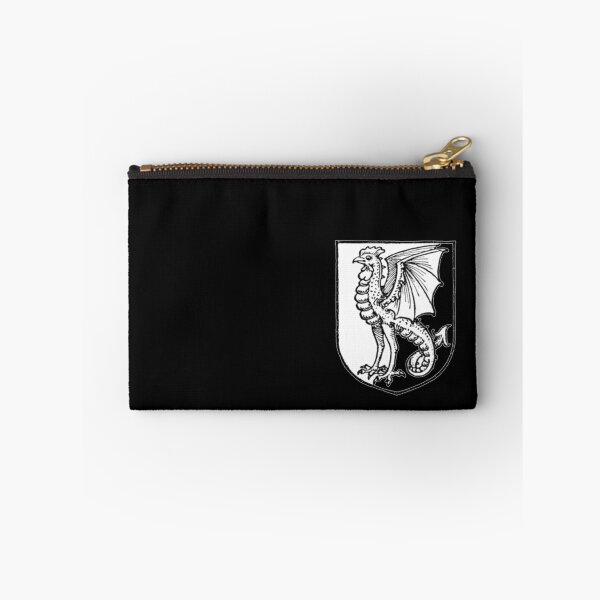 Item preview, Medieval Cockatrice Sigil (b & w) designed and sold by Dungeon-Shop.