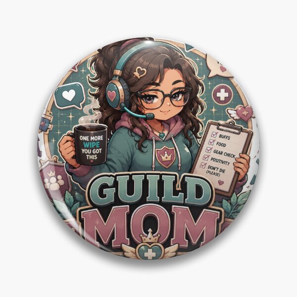 Item preview, Guild Mom Gamer Design designed and sold by Super Glopz.