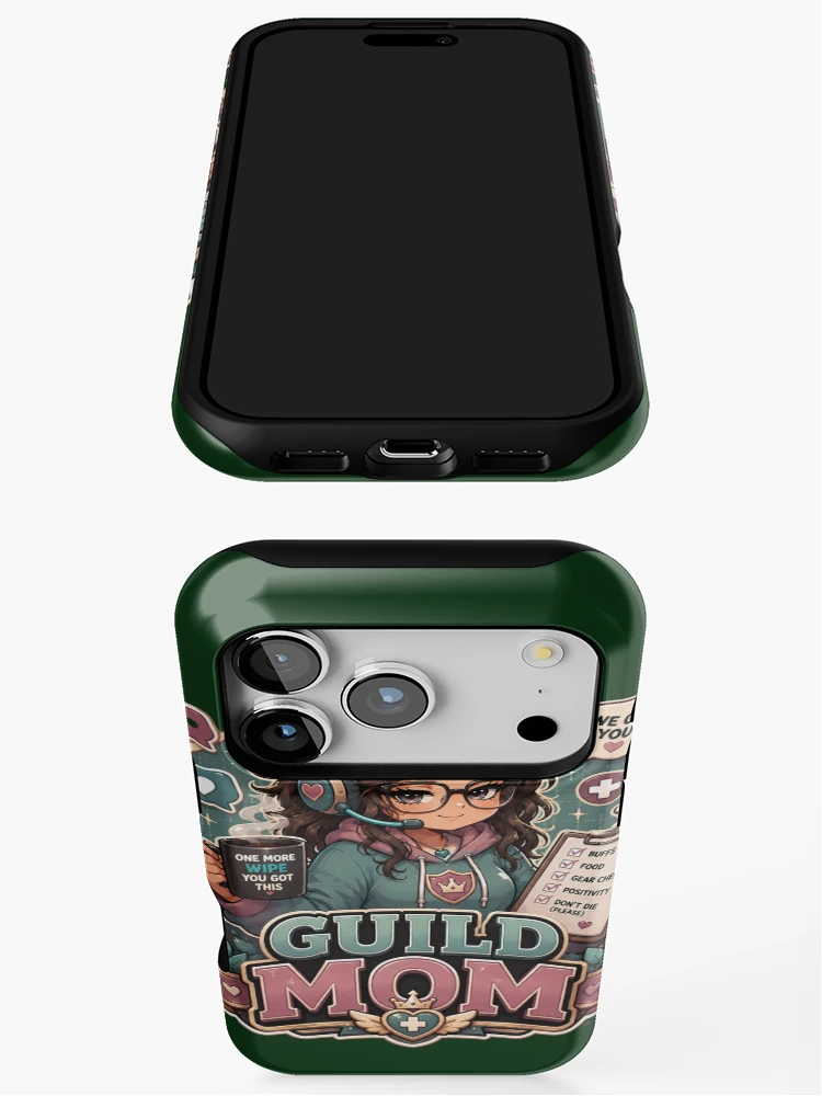 Thumbnail 3 of 4, iPhone Case, Guild Mom Gamer Design designed and sold by Super Glopz.