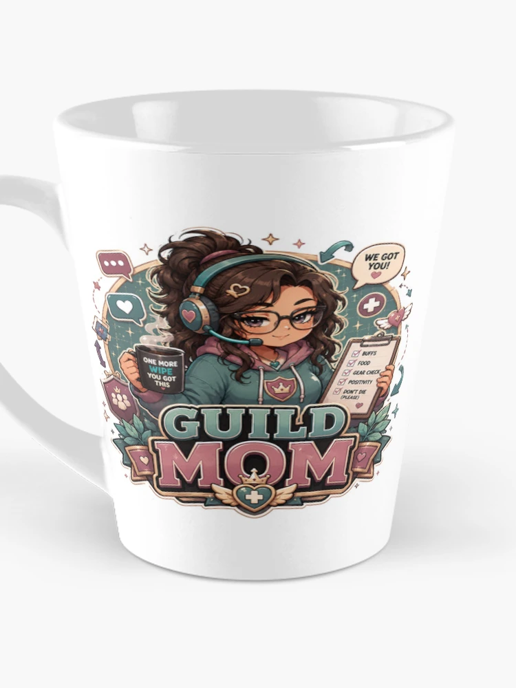 Thumbnail 3 of 4, Coffee Mug, Guild Mom Gamer Design designed and sold by Super Glopz.