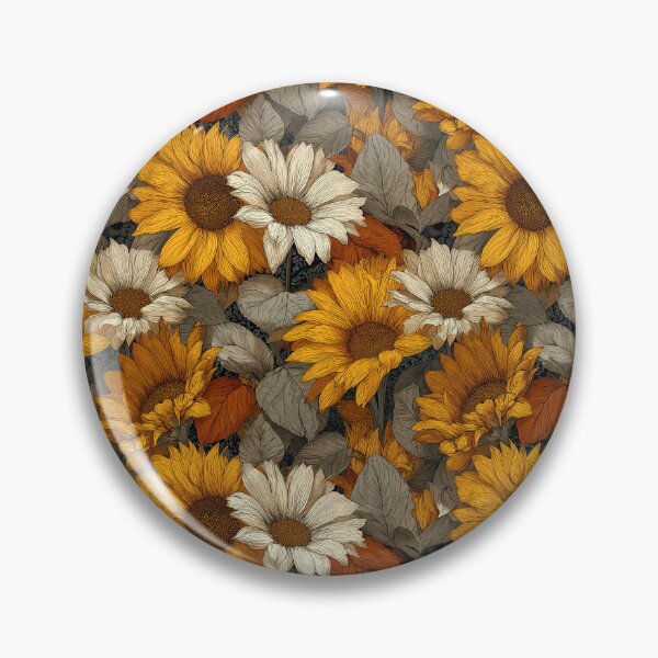 Item preview, Trendy Sunflower Flower  - Flower Garden Pattern - Birthday Gifts For Mom designed and sold by RoyalStarsPatts.