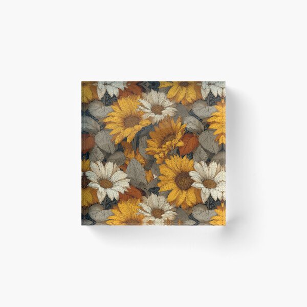 Item preview, Trendy Sunflower Flower  - Flower Garden Pattern - Birthday Gifts For Mom designed and sold by RoyalStarsPatts.