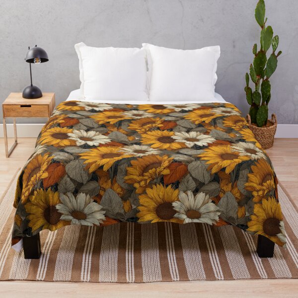 Item preview, Trendy Sunflower Flower - Flower Garden Pattern - Birthday Gifts For Mom designed and sold by RoyalStarsPatts.