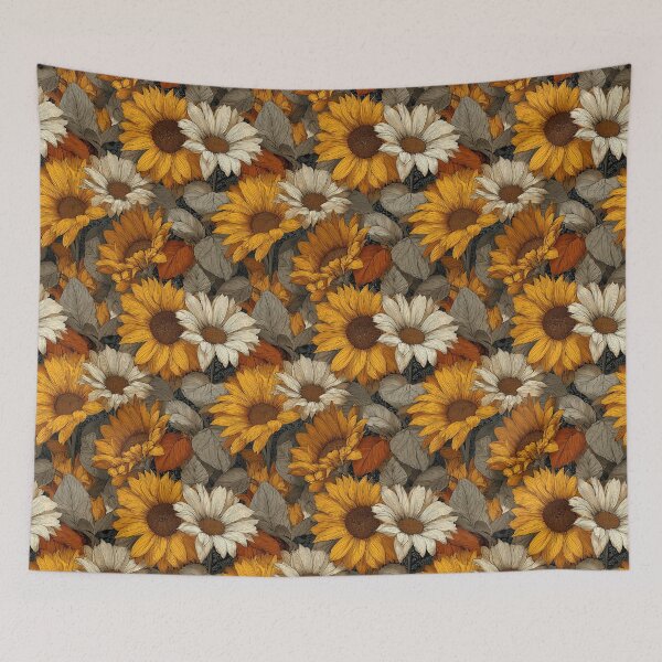 Item preview, Trendy Sunflower Flower  - Flower Garden Pattern - Birthday Gifts For Mom designed and sold by RoyalStarsPatts.