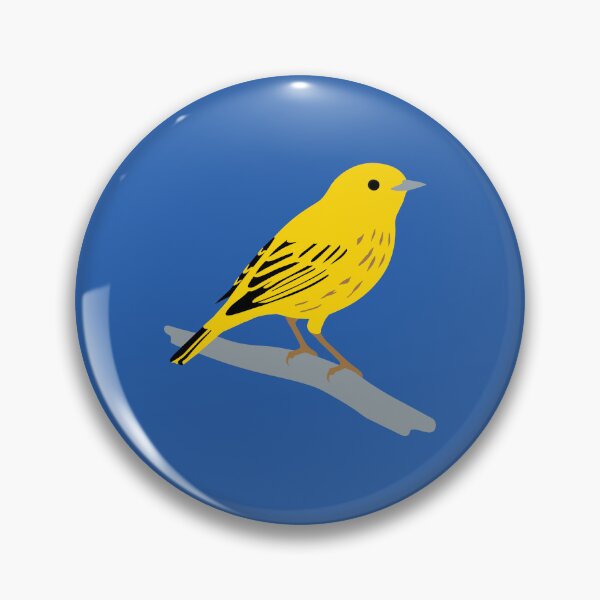 Item preview, Yellow Warbler – Bright Songbird Birdwatching Nature Art designed and sold by donwillisjrart.