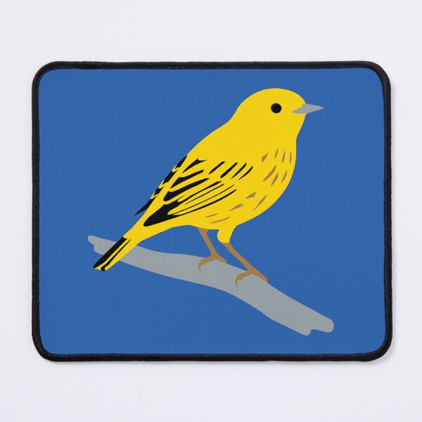 Item preview, Yellow Warbler – Bright Songbird Birdwatching Nature Art designed and sold by donwillisjrart.