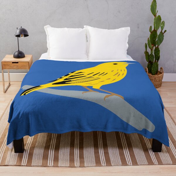 Item preview, Yellow Warbler – Bright Songbird Birdwatching Nature Art designed and sold by donwillisjrart.