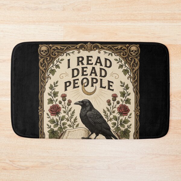 Item preview, Dark Academia Shirt | I Read Dead People | Bookworm Aesthetic Tee designed and sold by EXATEES  ⭐⭐⭐⭐⭐.