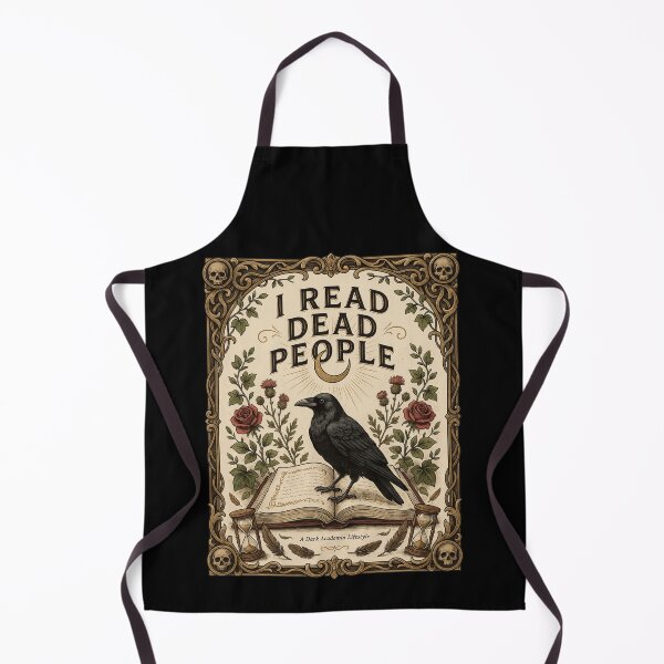 Item preview, Dark Academia Shirt | I Read Dead People | Bookworm Aesthetic Tee designed and sold by EXATEES ⭐⭐⭐⭐⭐.