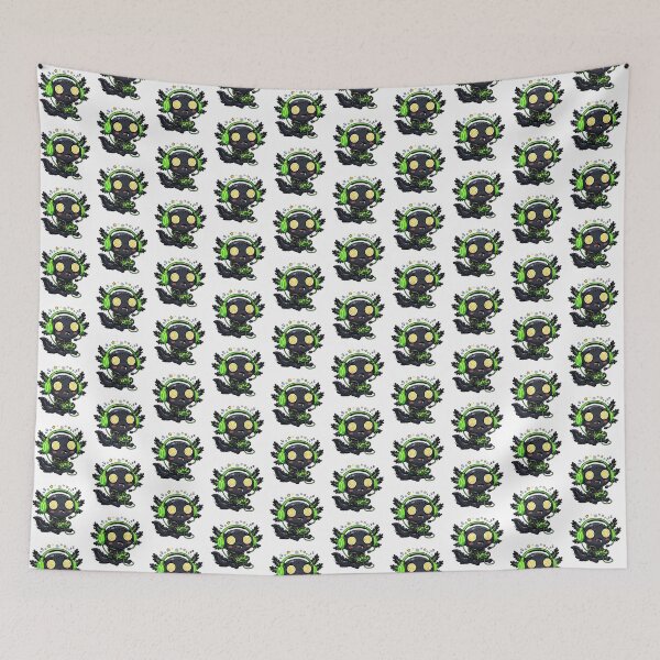 Item preview, Funny Melanoid Axolotl Gamer Mem designed and sold by DuckOddity.