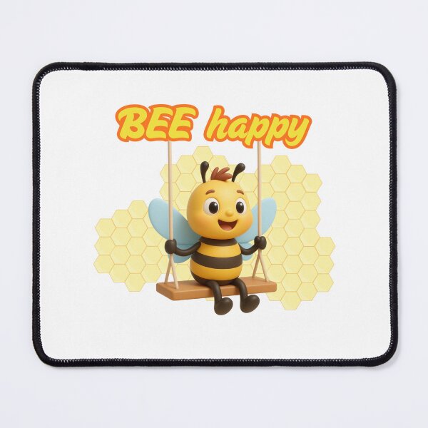 Item preview, Honey Bee - Cute Kawaii Bee - Bee Happy designed and sold by madebyjulia7.