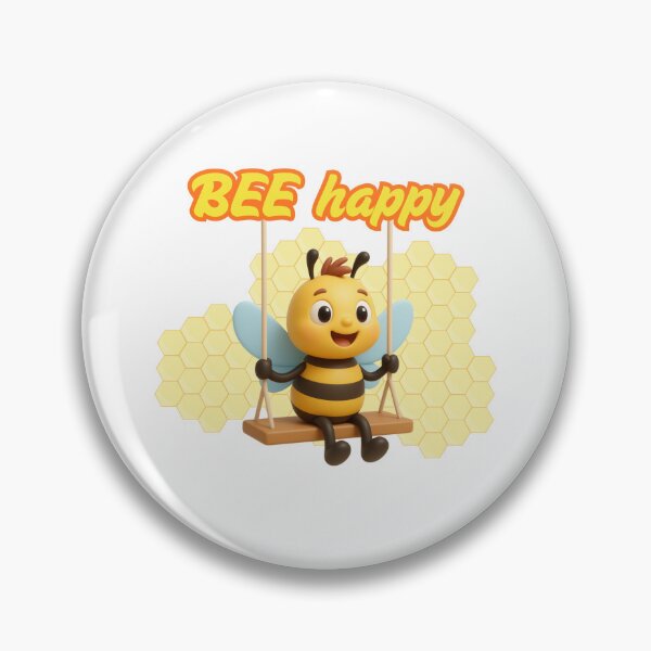Item preview, Honey Bee - Cute Kawaii Bee - Bee Happy designed and sold by madebyjulia7.
