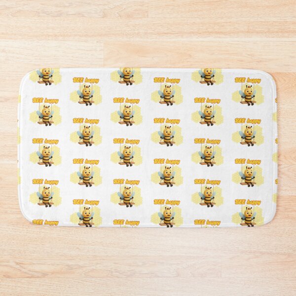 Item preview, Honey Bee - Cute Kawaii Bee - Bee Happy designed and sold by madebyjulia7.