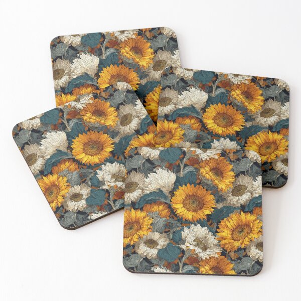 Item preview, Lush Sunflower Texture  - Botanical Garden Pattern - Bridal Shower Gifts designed and sold by RoyalStarsPatts.
