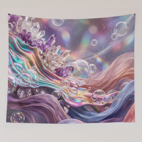 Item preview, USA Dreamy Cosmic Landscapes Celestial Wonders Surreal Imagination designed and sold by ART ATTACK ZONE.