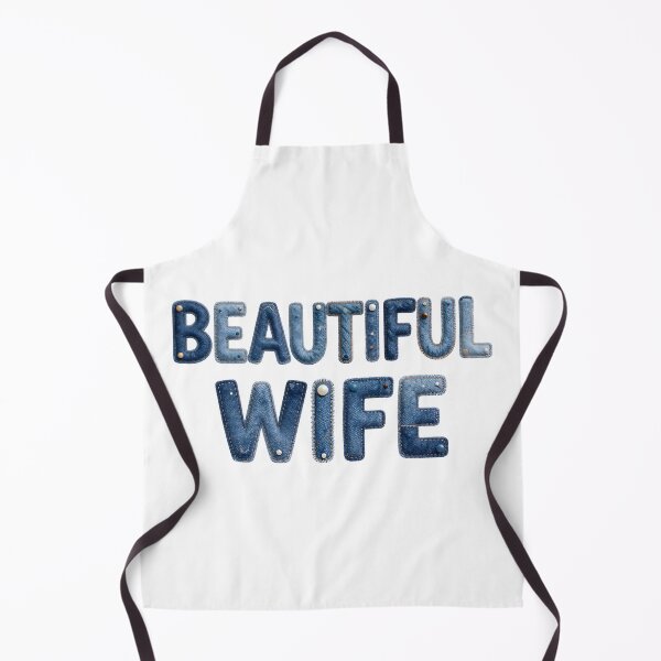 Item preview, BEAUTIFUL WIFE - IN FAUX LETTERING designed and sold by AlexOBrienArt.