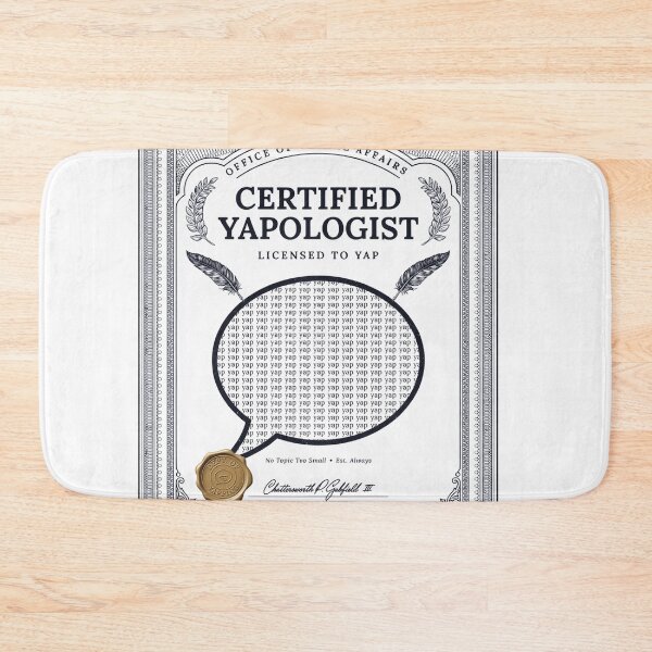 Item preview, Certified Yapologist Shirt - Funny Yapping Slang Gen Z Extrovert Gift designed and sold by EXATEES  ⭐⭐⭐⭐⭐.