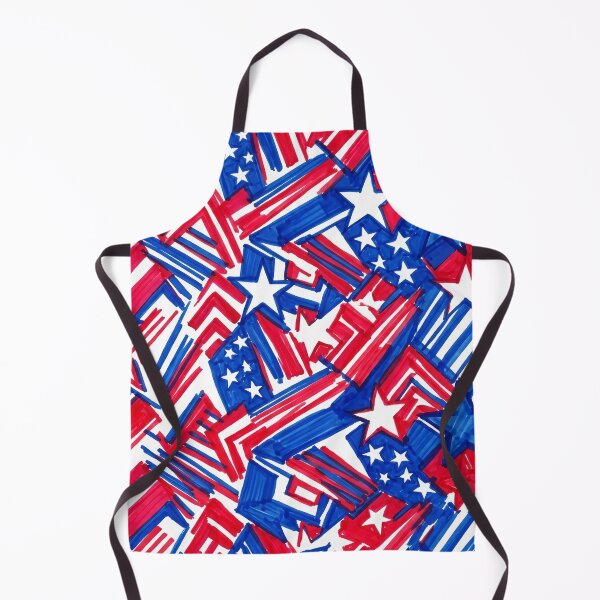 Item preview, Stars and Stripes Marker Doodle designed and sold by LibertyForge-Co.