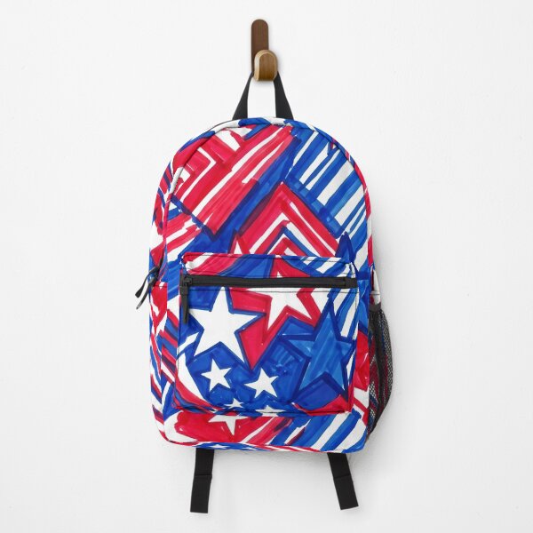 Item preview, Stars and Stripes Marker Doodle designed and sold by LibertyForge-Co.