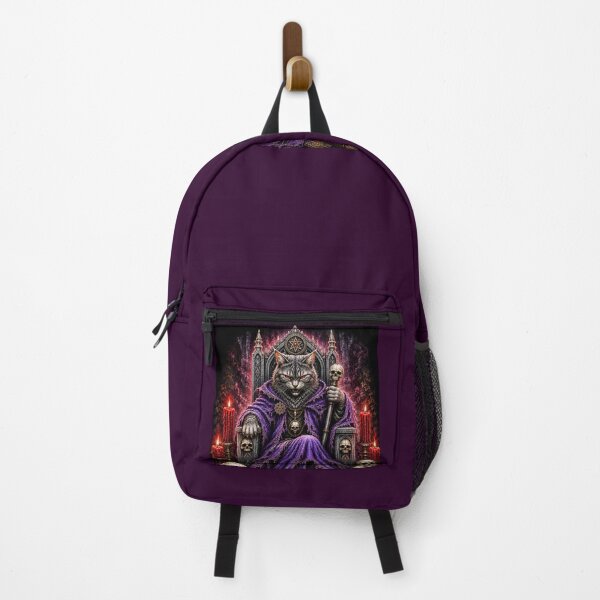 Item preview, Dark Cat King on Throne designed and sold by VeltharaArt.