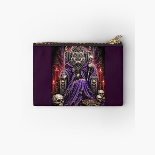 Item preview, Dark Cat King on Throne designed and sold by VeltharaArt.