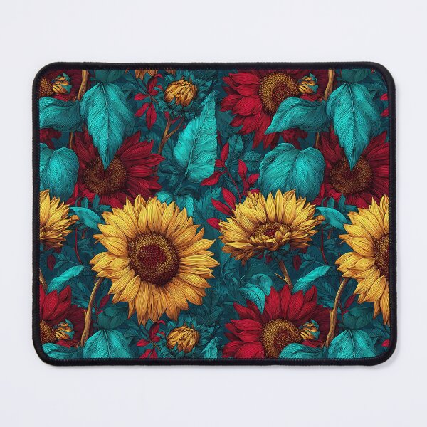 Item preview, Blooming Sunflower Floral - Flower Bouquet Pattern - Christmas Gift Ideas designed and sold by RoyalStarsPatts.