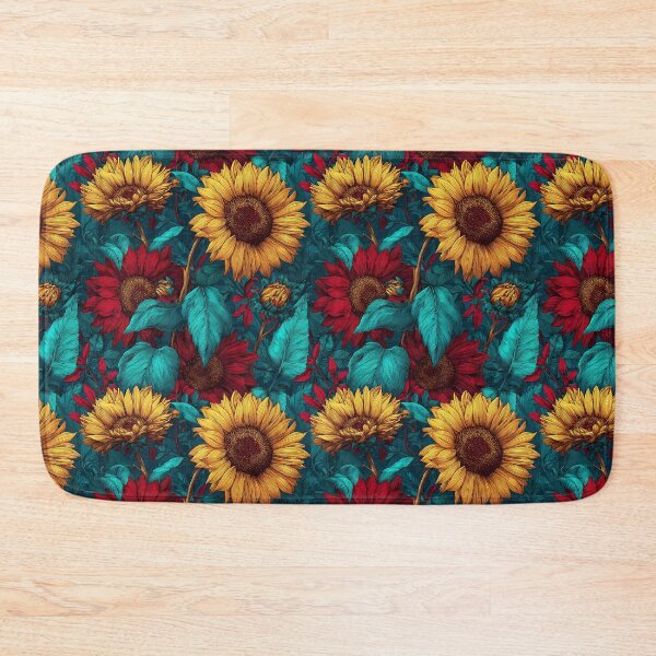 Item preview, Blooming Sunflower Floral  - Flower Bouquet Pattern - Christmas Gift Ideas designed and sold by RoyalStarsPatts.