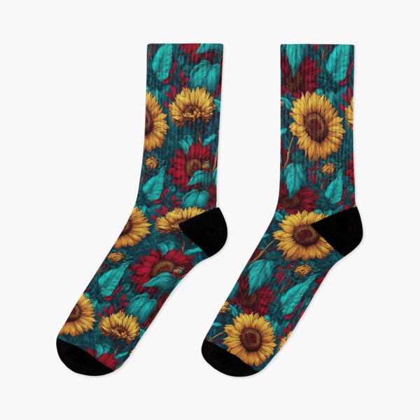 Item preview, Blooming Sunflower Floral  - Flower Bouquet Pattern - Christmas Gift Ideas designed and sold by RoyalStarsPatts.