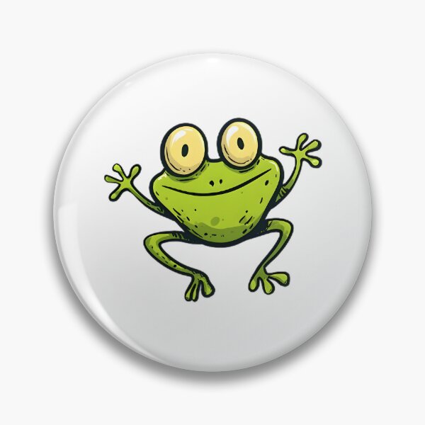 Item preview, Funny frog designed and sold by Retro Whimsy.