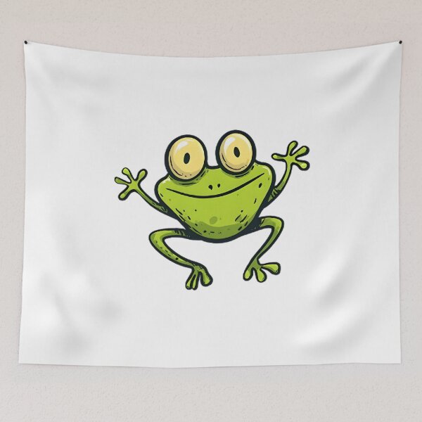 Item preview, Funny frog designed and sold by Retro Whimsy.