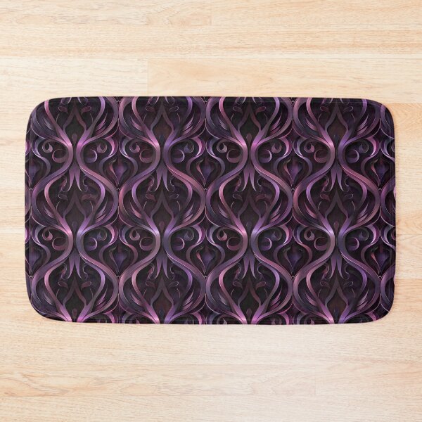 Item preview, Purple Luxury Baroque Pattern designed and sold by MegaNovaArt.