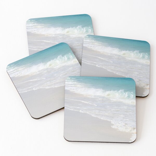 Item preview, Turquoise Waves on White Sand 1 designed and sold by Anita's & Bella's Art.