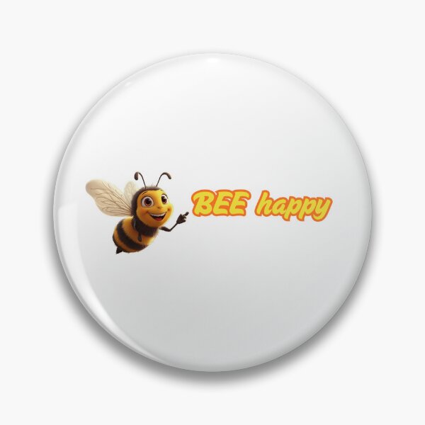 Item preview, Honey Bee - Cute Kawaii Bee - Bee Happy designed and sold by madebyjulia7.