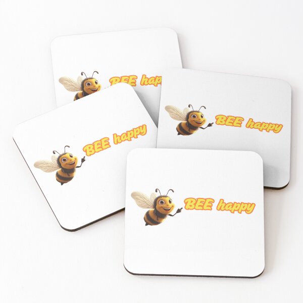 Item preview, Honey Bee - Cute Kawaii Bee - Bee Happy designed and sold by madebyjulia7.