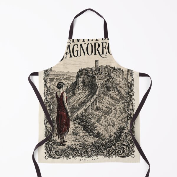 Item preview, Civita di Bagnoregio, Lazio, Italy [Wood Engraving] designed and sold by elektronen.