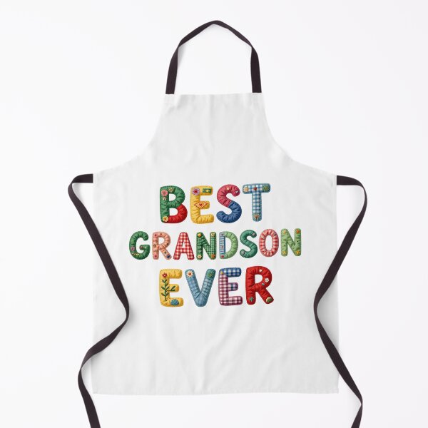 Item preview, BEST GRANDSON EVER - IN FAUX LETTERING designed and sold by AlexOBrienArt.