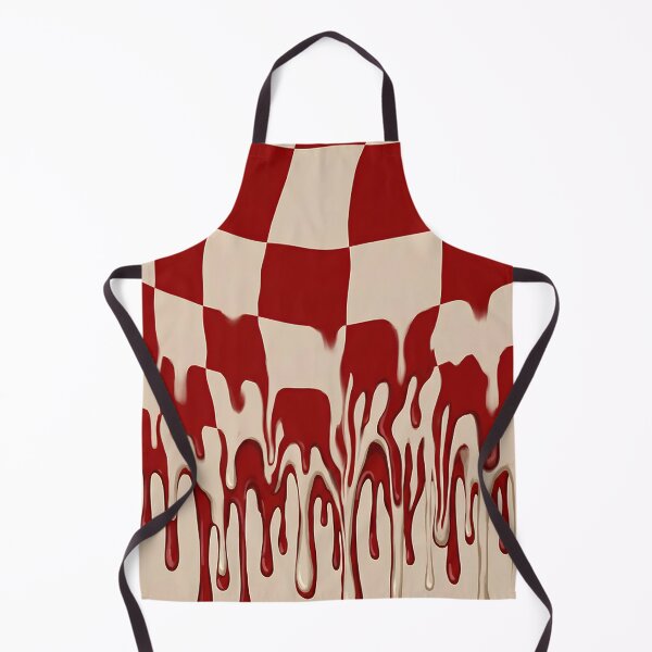 Item preview, Melting Red Checkerboard Abstract Art designed and sold by asudesign.