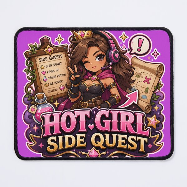 Item preview, Hot Girl Side Quest designed and sold by Super Glopz.