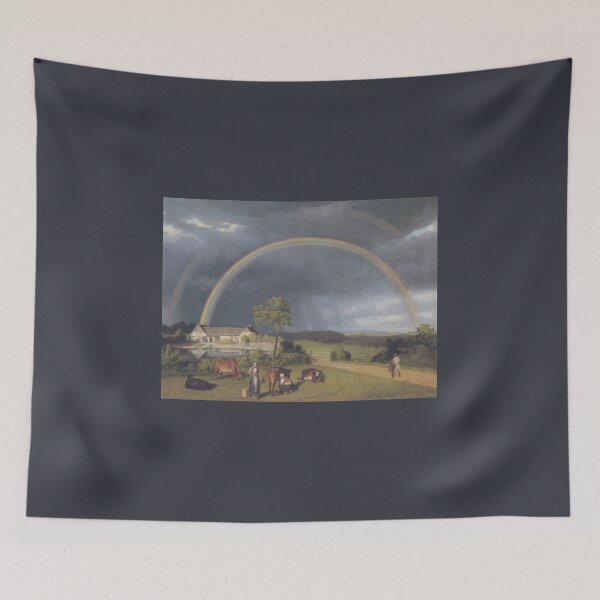 Item preview, A Migrant Farm from the Farming Town of Spejlsby on Møn by Christoffer Wilhelm Eckersberg designed and sold by Amanda1775.