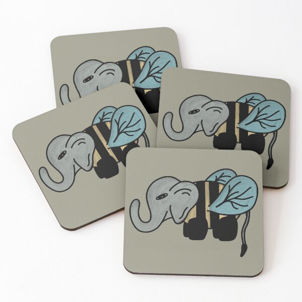 Item preview, Elephant Bee designed and sold by Lavender Frog Studios.