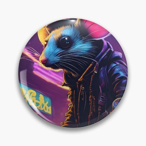 Item preview, Cyberpunk Mouse designed and sold by DroneWorks Creative.