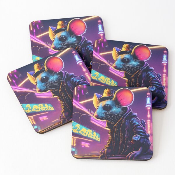 Item preview, Cyberpunk Mouse designed and sold by DroneWorks Creative.
