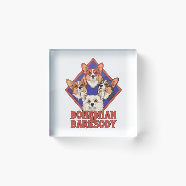 Item preview, Bohemian Barksody Funny Queen Corgi Music Parody designed and sold by HobClub.