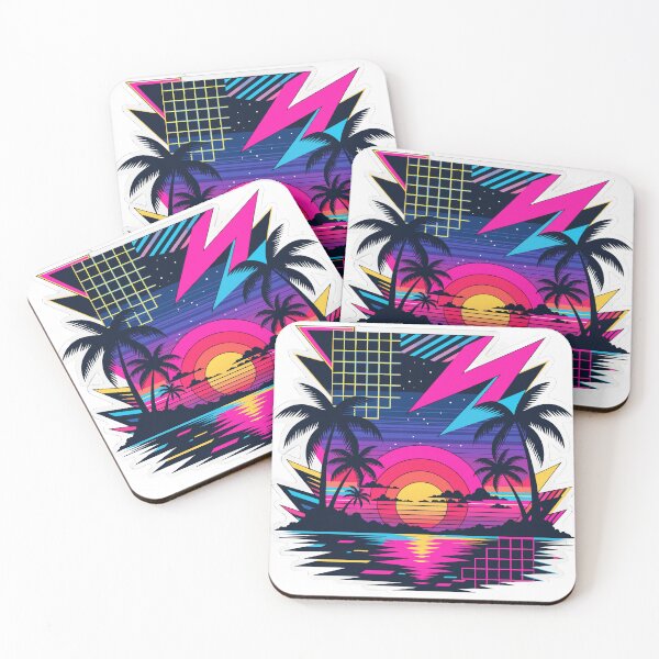Item preview, Retro Sunset Sticker designed and sold by inkfusionhub99.