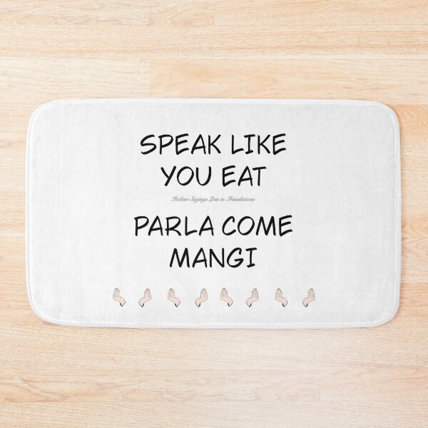 Item preview, Italian sayings modi di dire designed and sold by Order42.