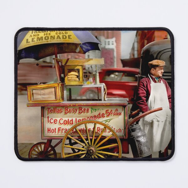 Item preview, City - NY - Tellas Busy Bee Frankfurters 1936 designed and sold by Mike Savad Photography.
