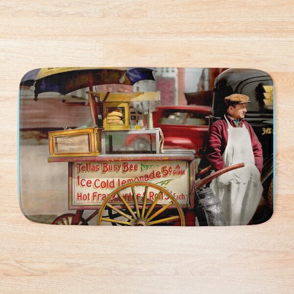 Item preview, City - NY - Tellas Busy Bee Frankfurters 1936 designed and sold by Mike Savad Photography.