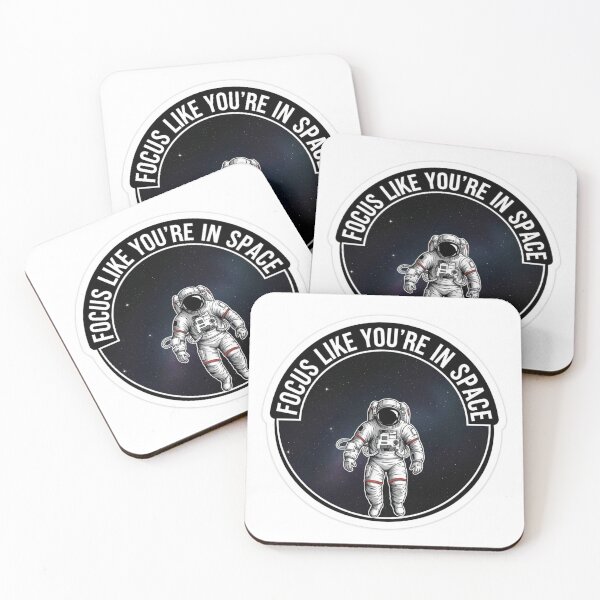 Item preview, Focus Like You're in Space – Astronaut Motivation Design | Deep Focus & Productivity Mindset designed and sold by Altair_.