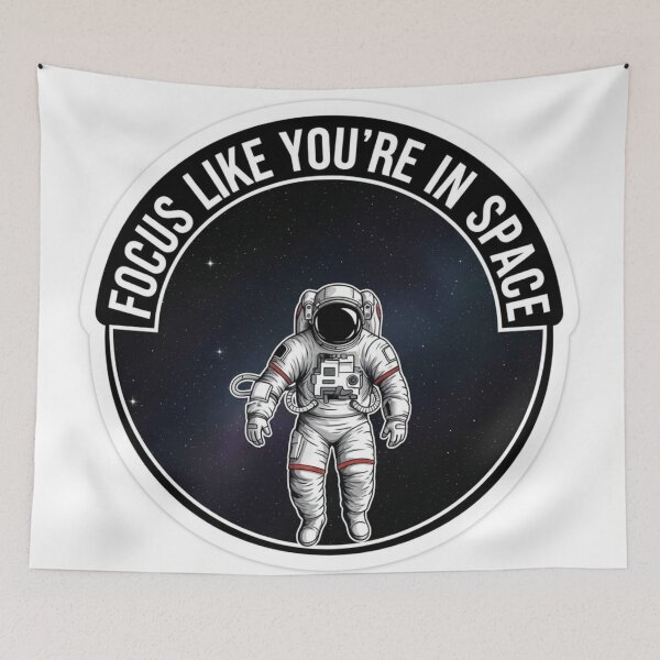 Item preview, Focus Like You're in Space – Astronaut Motivation Design | Deep Focus & Productivity Mindset designed and sold by Altair_.